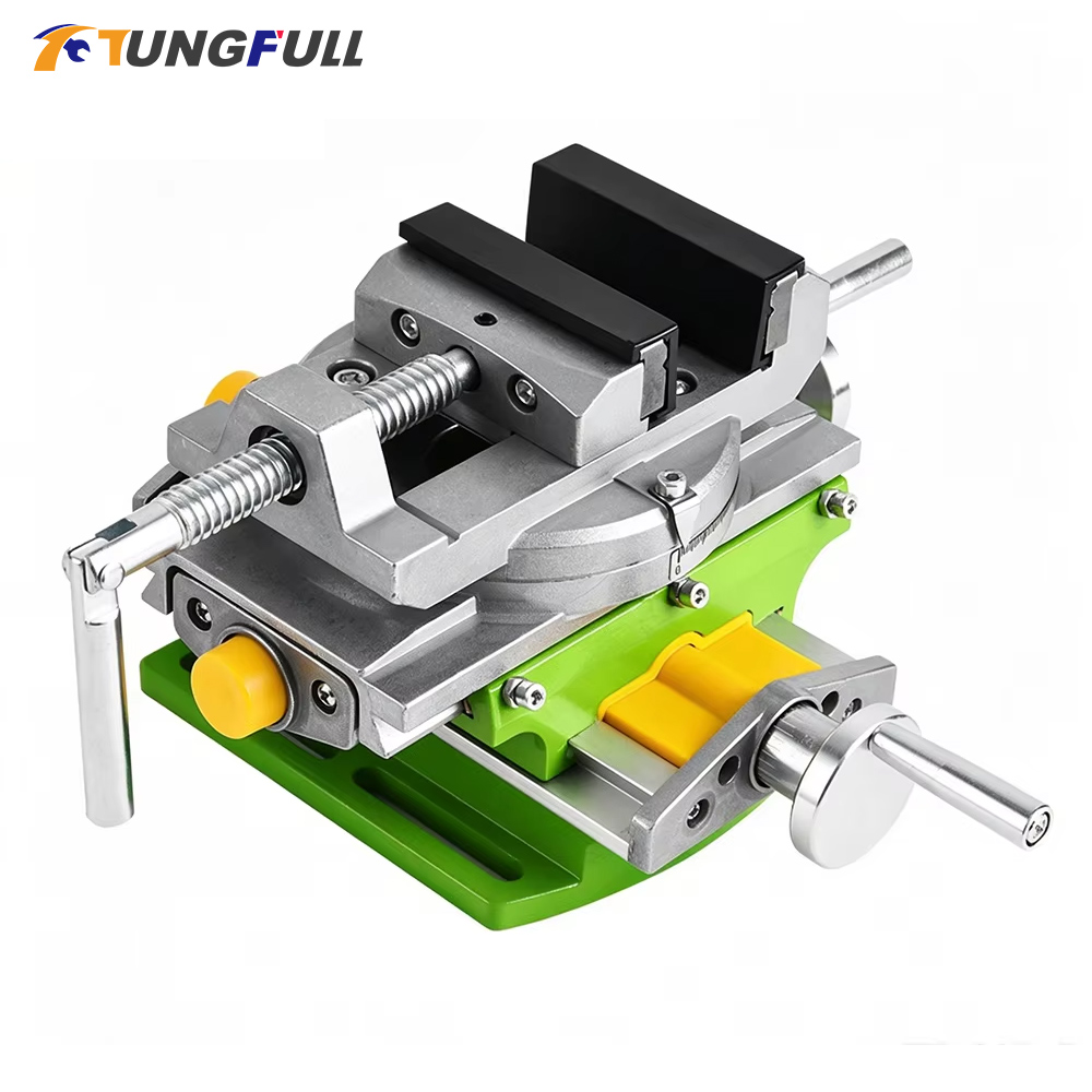 Woodworking Vise - TUNGFULL 2-в-1: Фрезерно-сверлильный прецизионный станок с