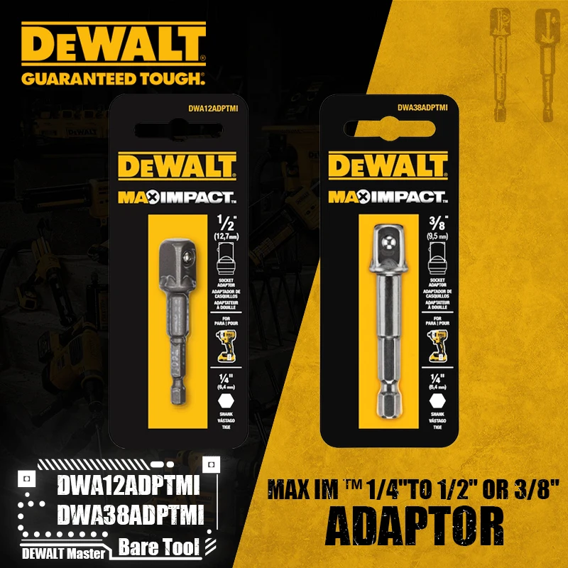 Woodworking Or Woodworking - DEWALT DWA12ADPTMI DWA38ADPTMI MAX IMPACT™Аксессуары для