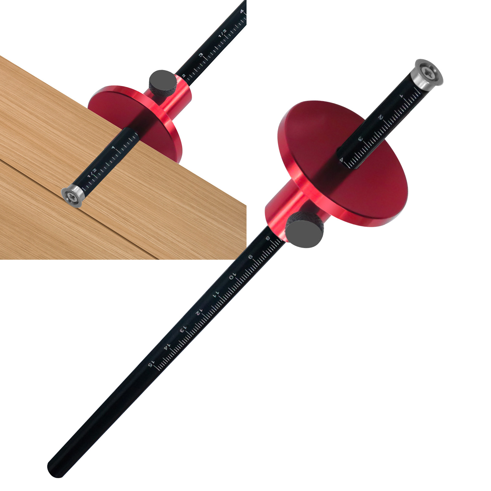 Woodworking Marking Gauge - Деревообрабатывающий разметочный инструмент с европейским колесным