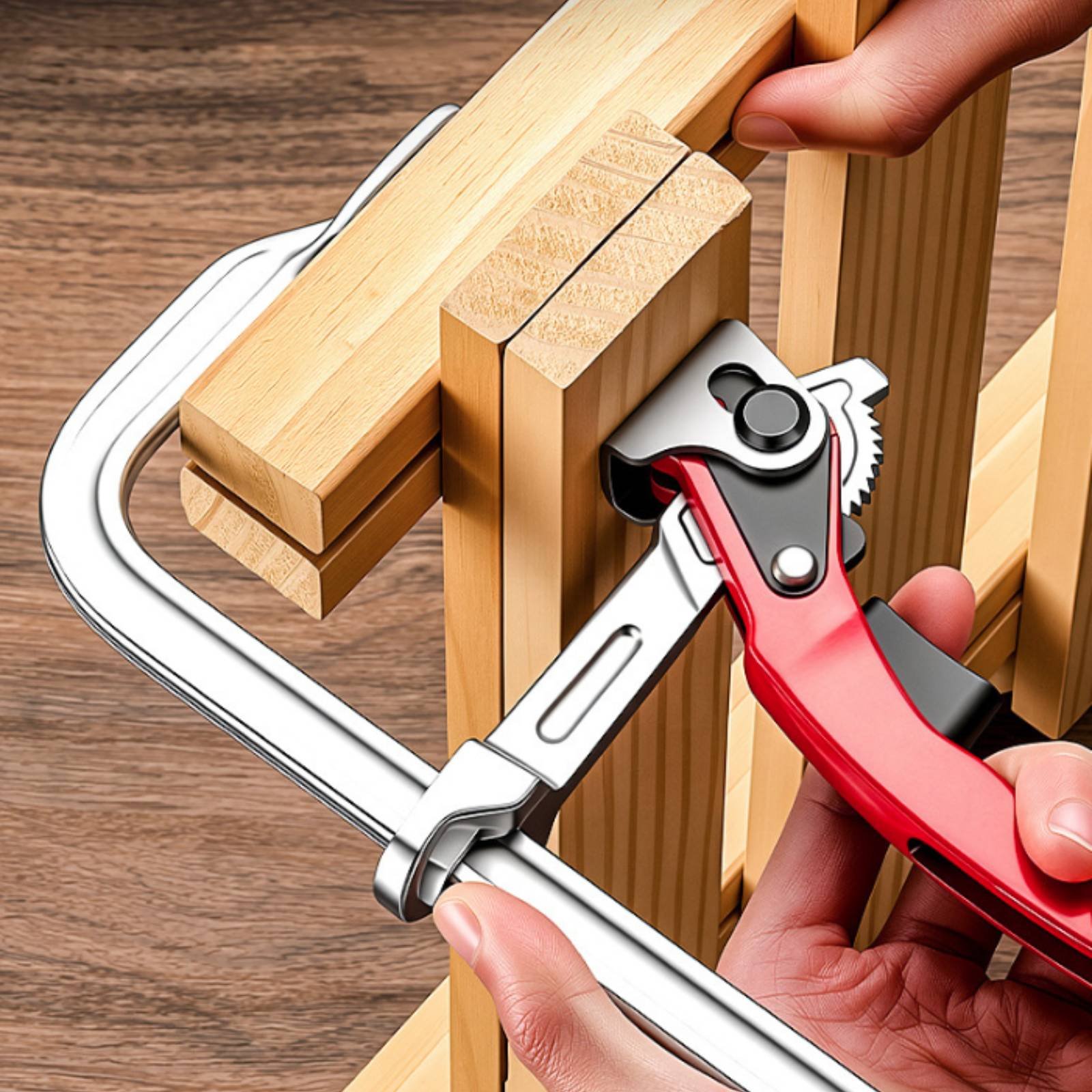 2 шт. Зажимы-струбцины с храпо – обзор и цена Woodworking Industries