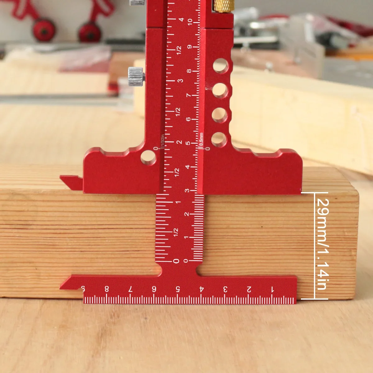 Столярный Т-образный угольник- – обзор и цена Woodworking Marking Gauge
