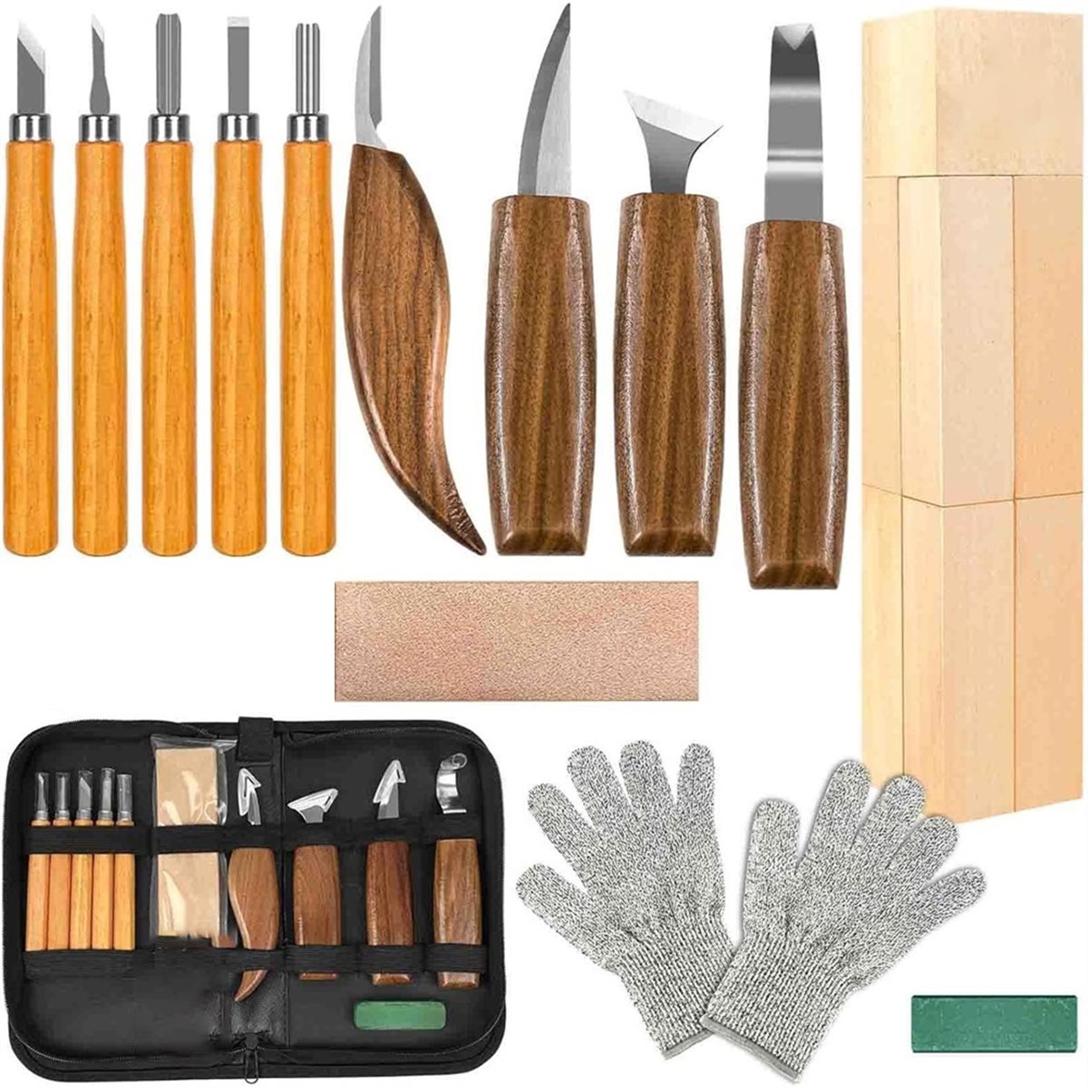 Набор инструментов для резьбы  – обзор и цена Woodworking Kits For Beginners