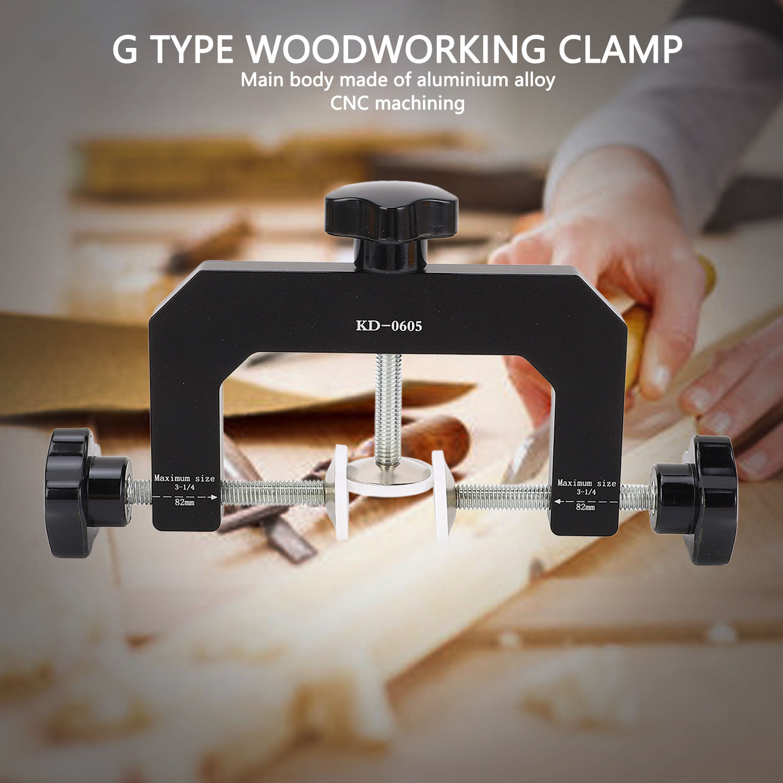 Трехсторонний G-образный зажим – обзор и цена Woodworking Vise
