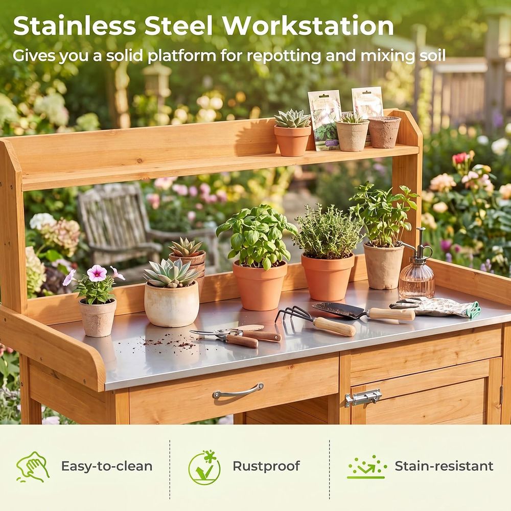 Садовый деревянный стол-верста – обзор и цена Workbench Woodworking