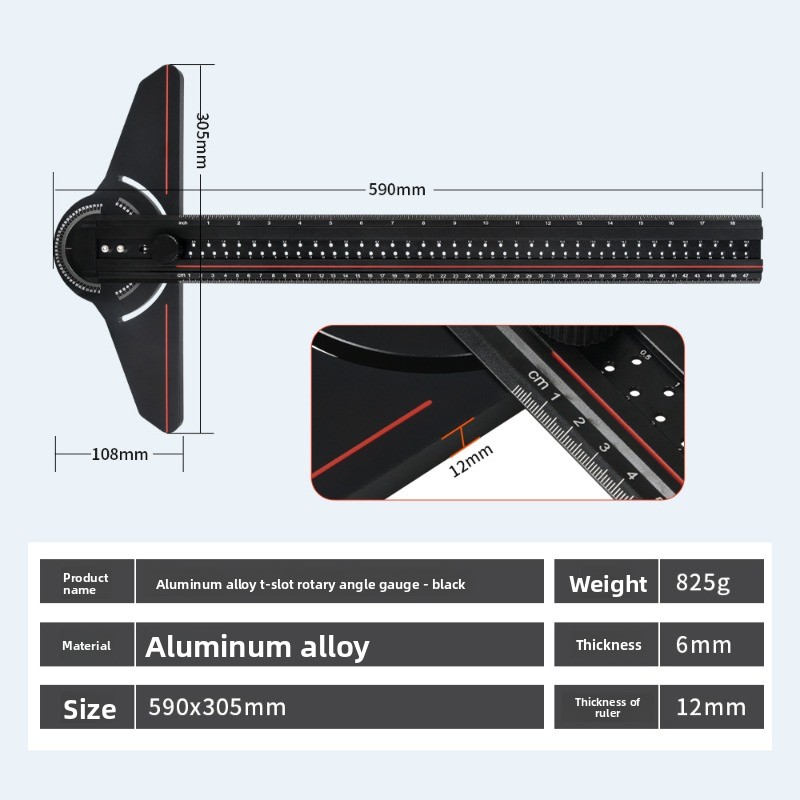 Линейка для разметки из алюмин – обзор и цена Woodworking Marking Gauge