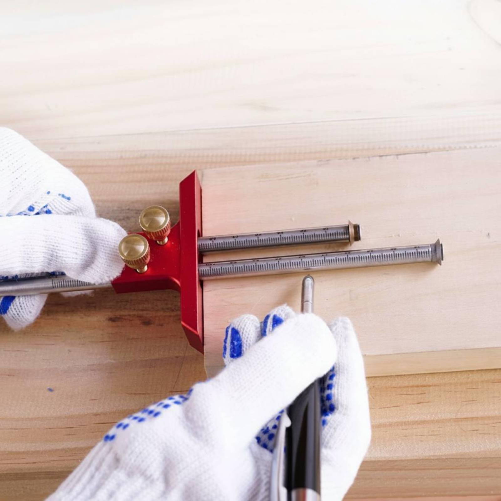 Двухголовочный разметочный шаб – обзор и цена Woodworking Marking Gauge