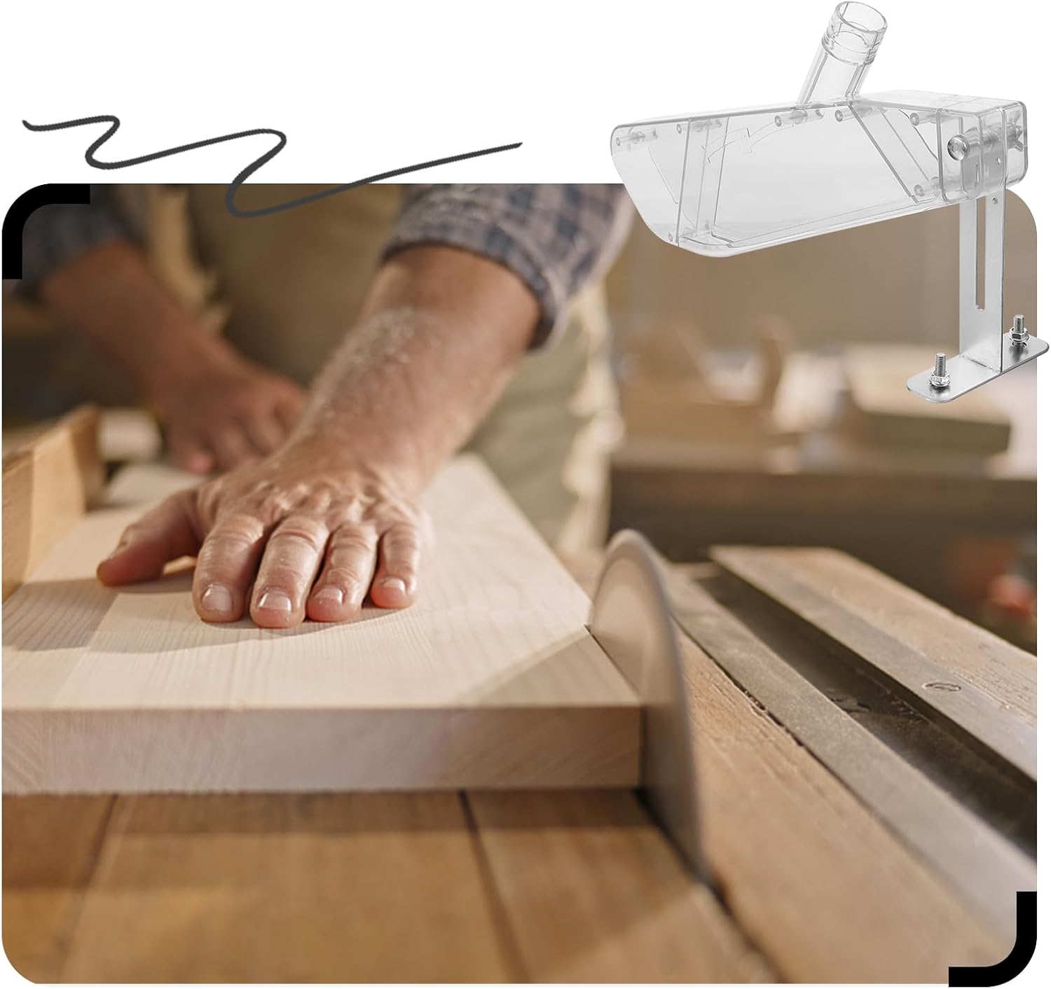Защитный прозрачный кожух для  – обзор и цена Woodworking Vacuum System